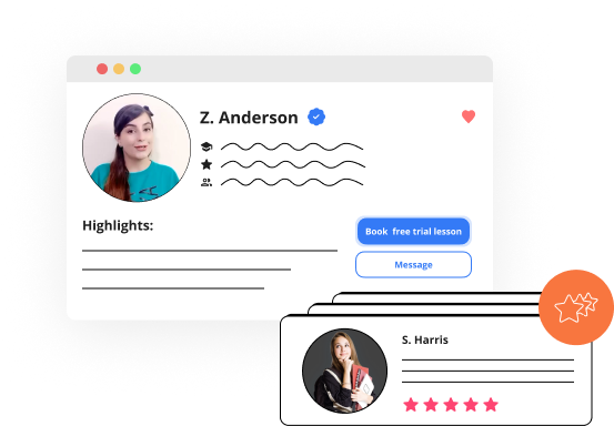 Help you to quickly choose the best tutors for you