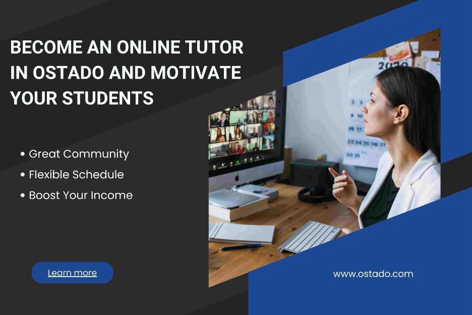 Online English tutor jobs in Ostado.com