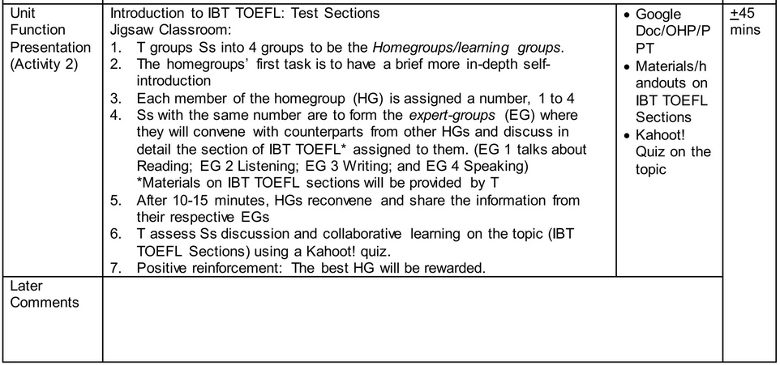 How to write a TOEFL lesson plan step by step for TOEFL tutors | Ostado, TOEFL tutoring platform